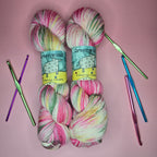 Indulgence Fingering Weight Yarn – Waterlily (115g / 420 yds)