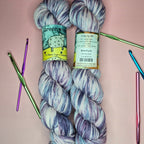 Amethyst Variegated DK Weight Yarn – Variegated (100g / 245 yds)
