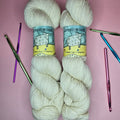 Indulgence Fingering Weight Yarn – Natural (115g / 420 yds)