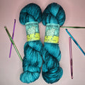 Indulgence Fingering Weight Yarn – Aegean Tonal (115g / 420 yds)