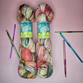 Sunflower Speckled DK Weight Yarn – Speckled (100g / 245 yds)