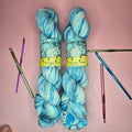 Shades of Turquoise DK Weight Yarn – Variegated (100g / 245 yds)