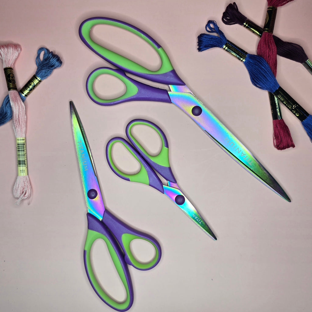 Titanium Scissors Value Pack of 3