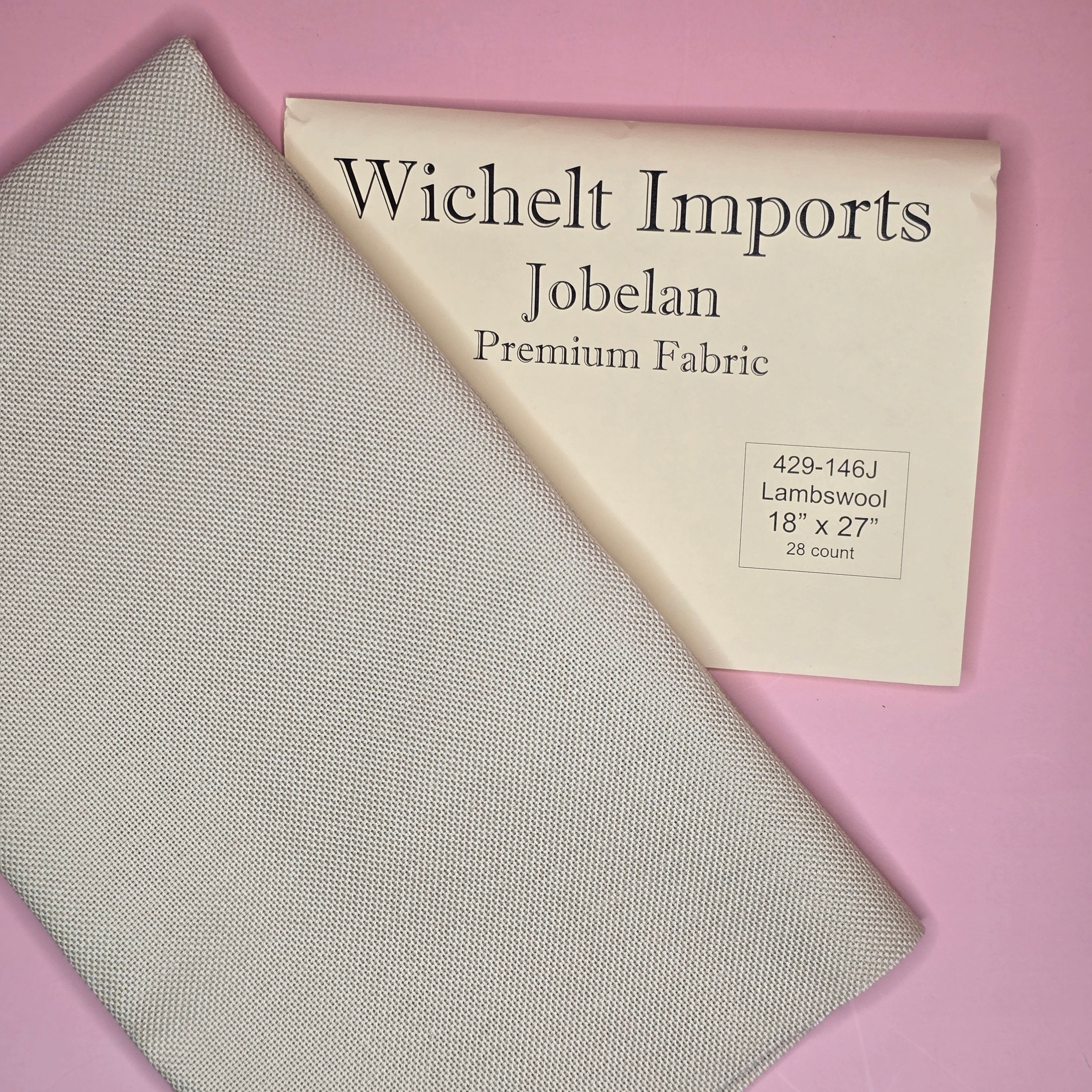 Lambswool 28-Count Jobelan – 18" x 27" Cross Stitch Fabric