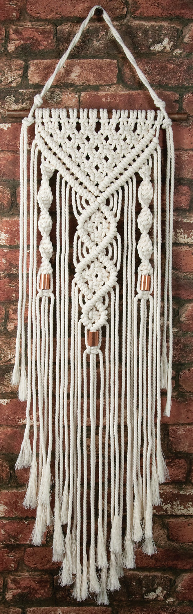 Dual Spiral - Macrame Wallhanging Kit