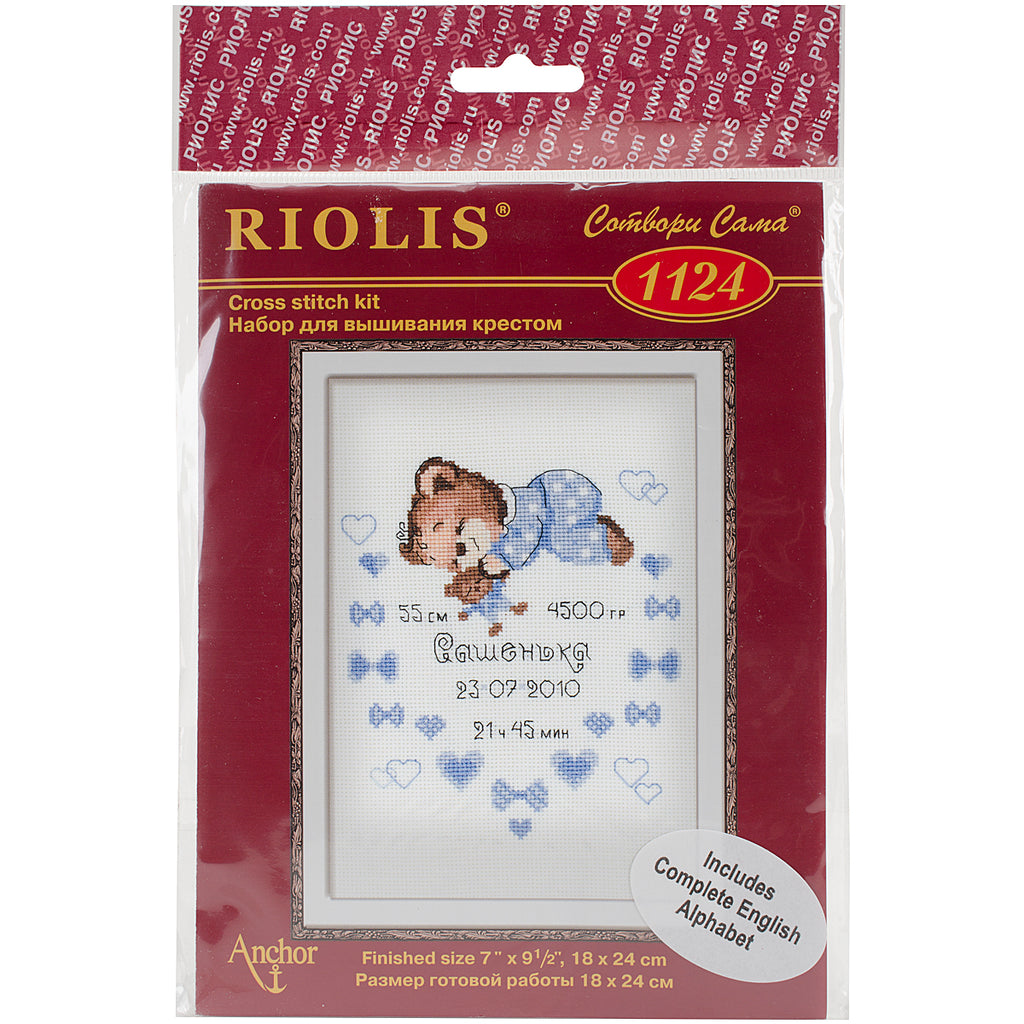 Baby Boy - Cross Stitch Kit