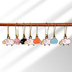 Counting Sheep Stitch Markers - Set of 8