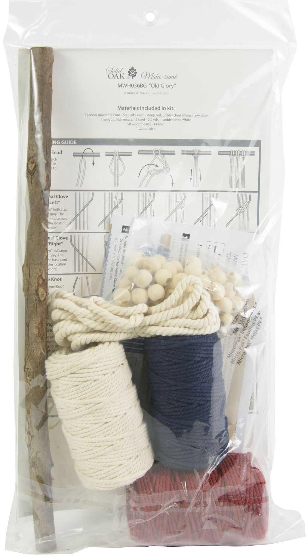 OLD GLORY -MACRAME HANGING KIT