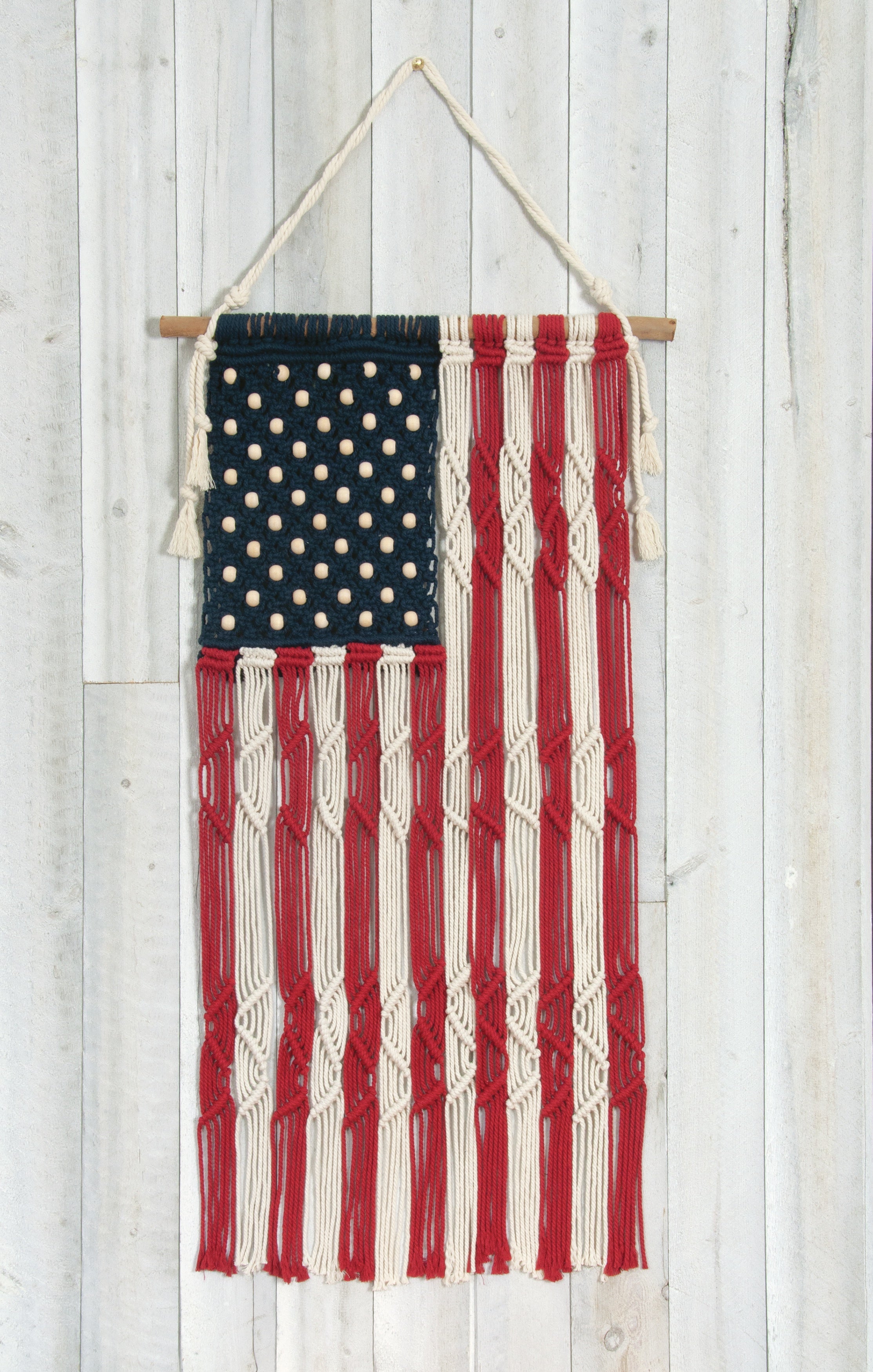 OLD GLORY -MACRAME HANGING KIT