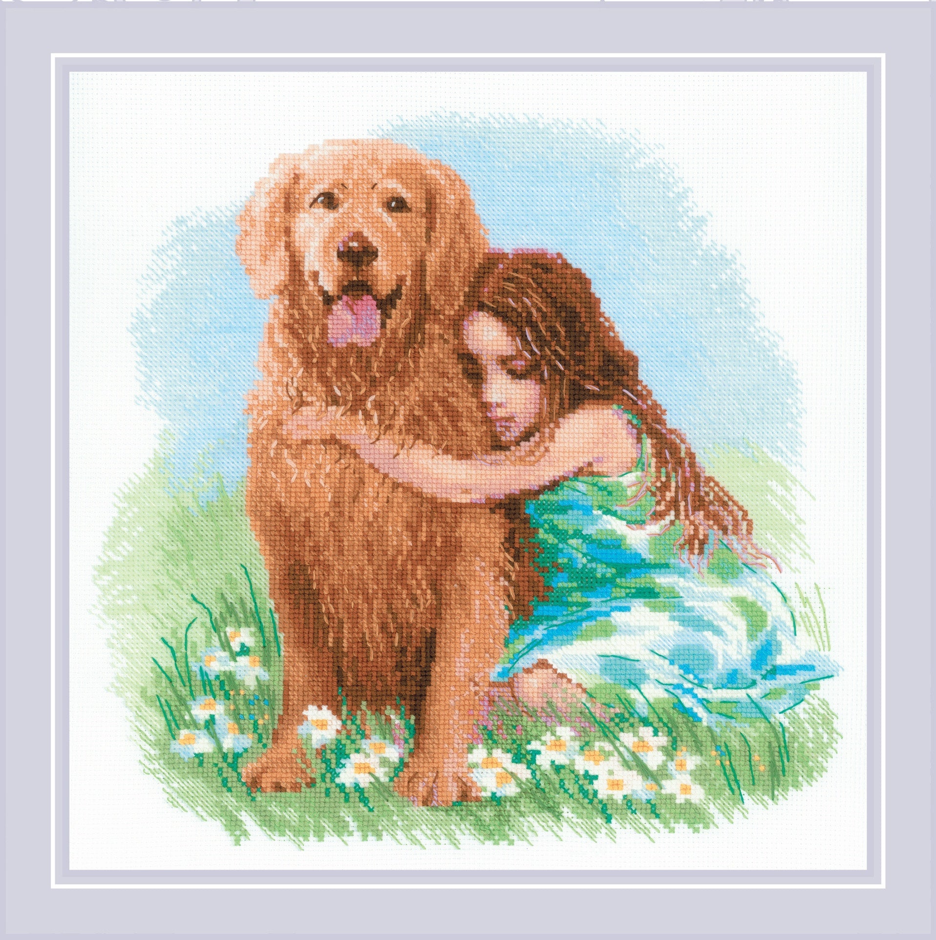 TRUE FRIENDS - Cross Stich Kit