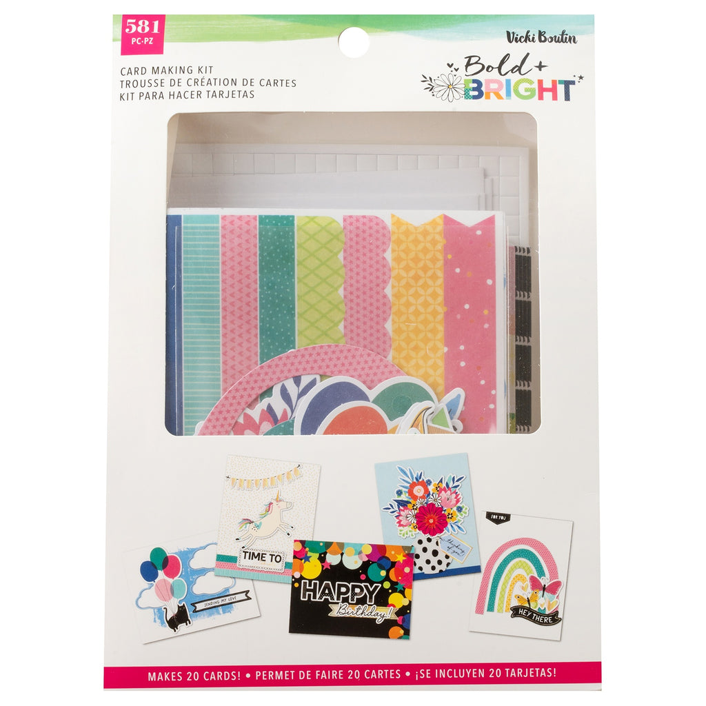 Bold and Bright - Card Making Kit