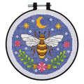 Expressive Bee - 6 inch Cross Stitch Kit