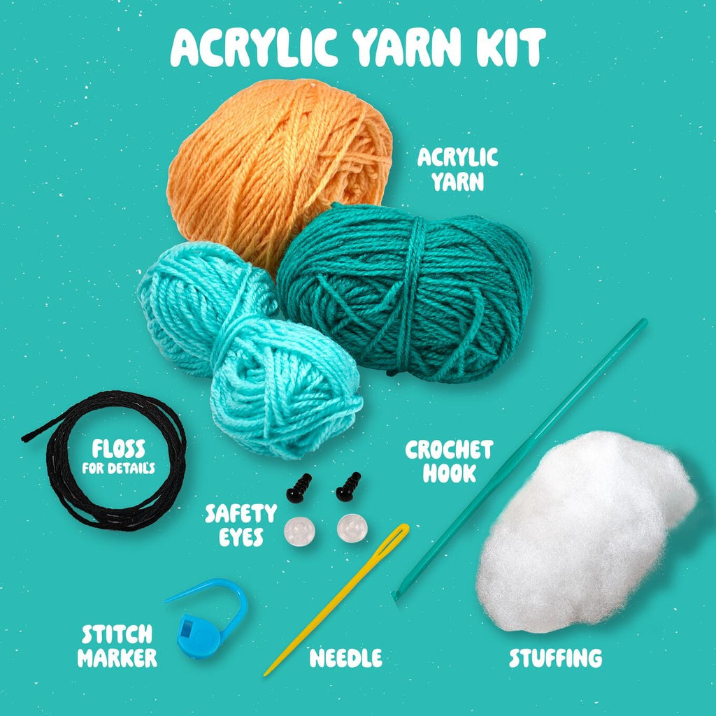 Tina the Turtle - Crochet Kit