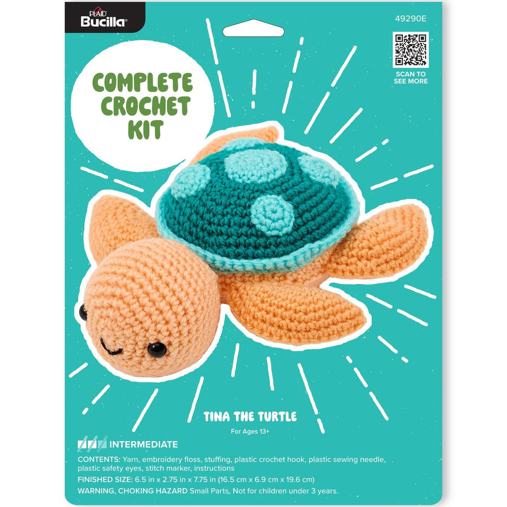 Tina the Turtle - Crochet Kit