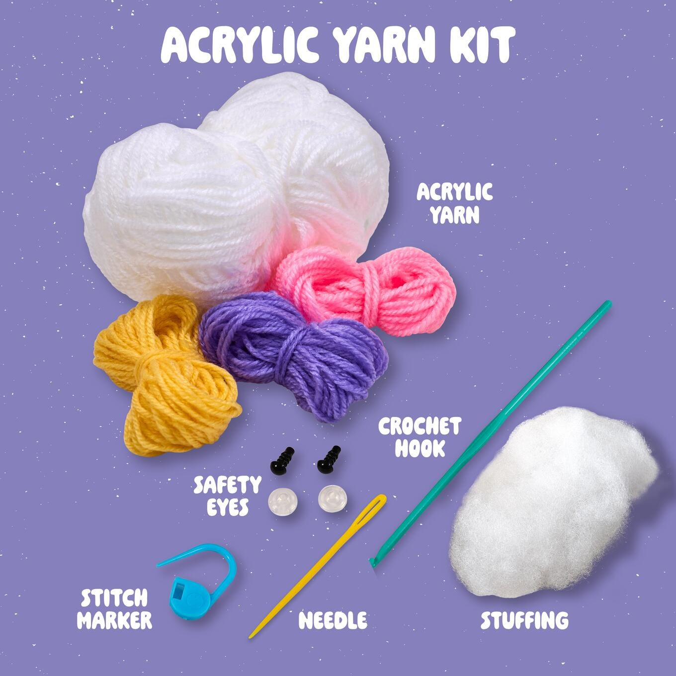 LUNA THE UNICORN - Crochet Kit