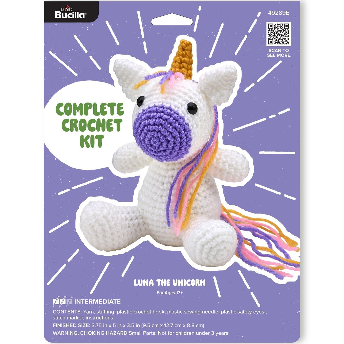 LUNA THE UNICORN - Crochet Kit