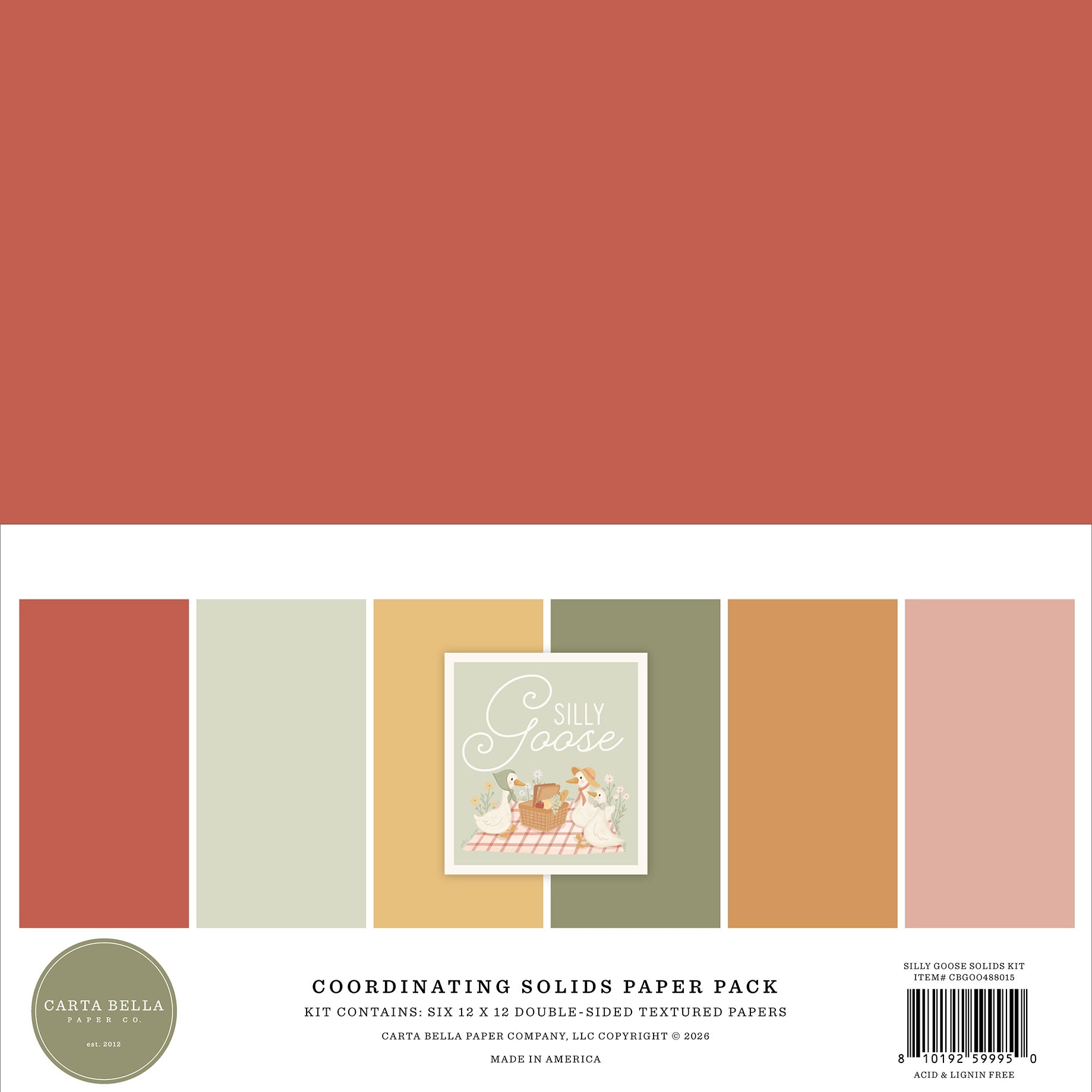 SILLY GOODSE - 12X12 Solids