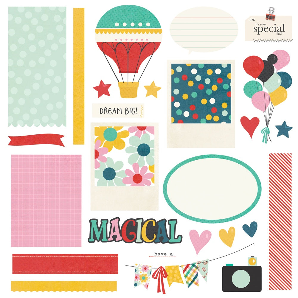 Say Cheese Happiest Place - Card Making Kit