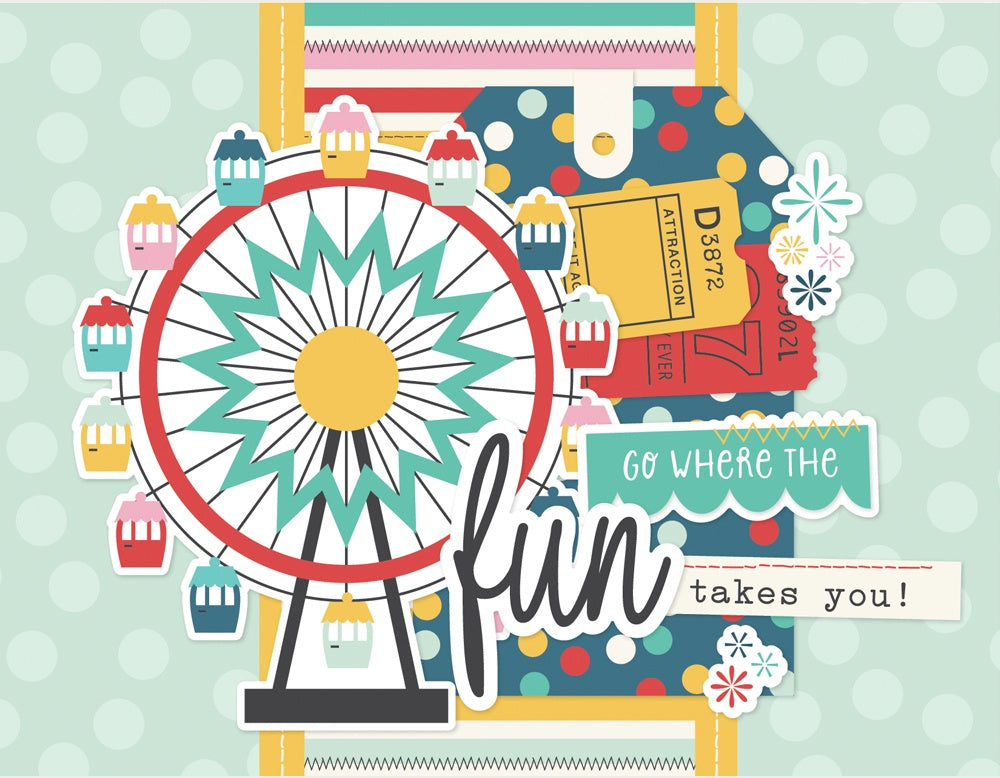 Say Cheese Happiest Place - Card Making Kit