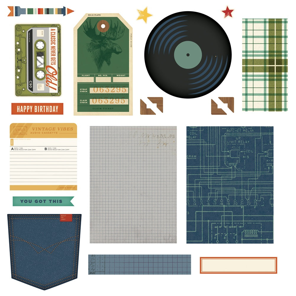 Rustic Legend - Card Making Kit