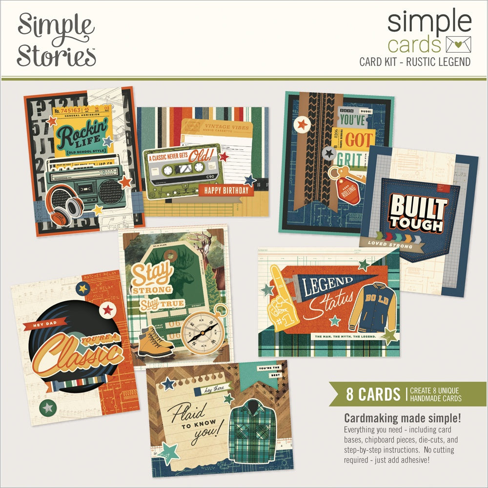 Rustic Legend - Card Making Kit
