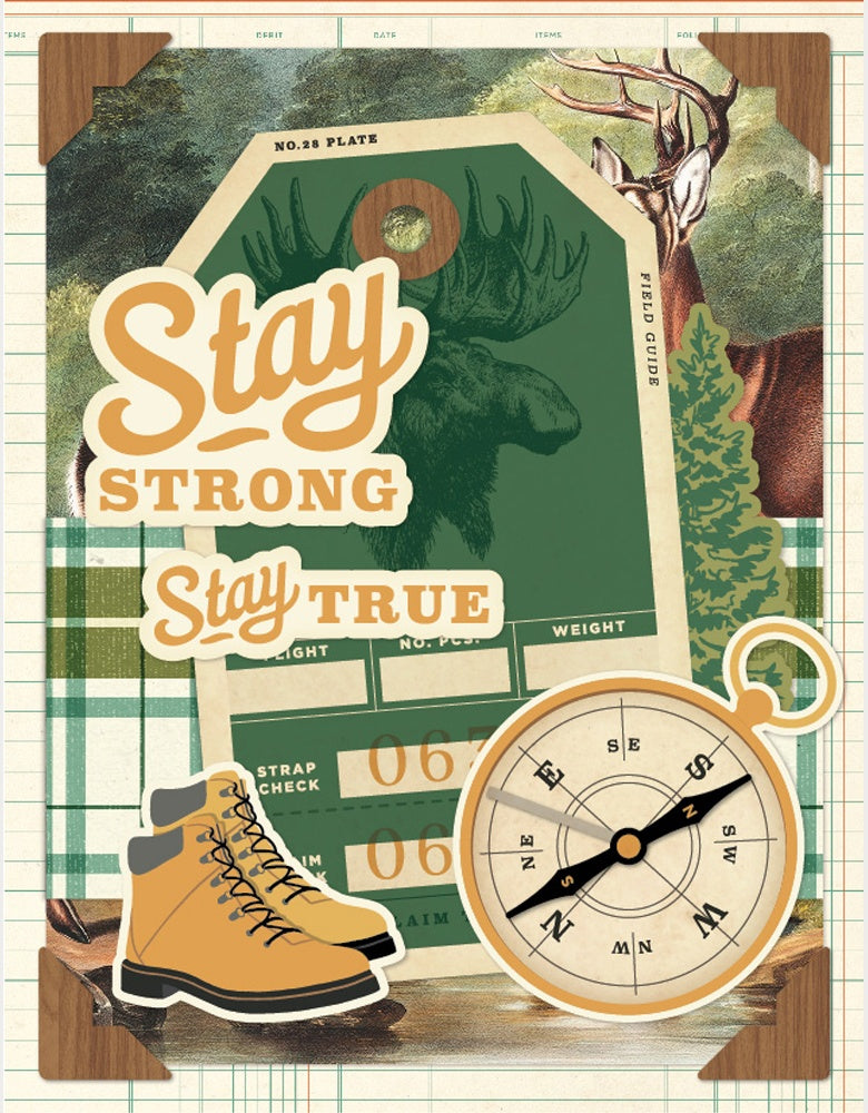 Rustic Legend - Card Making Kit