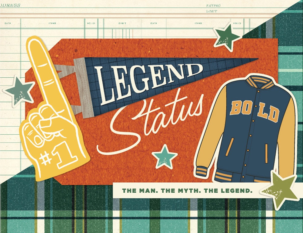 Rustic Legend - Card Making Kit