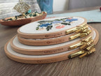 Nurge 8mm (6/16") Beech Screwed Embroidery Hoop