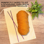 Support Your Local Yarn Shop Drawstring Project Bag