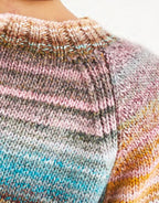 Crew Neck Raglan Sweater Pattern Leaflet