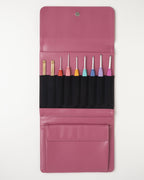 WeC Hook Clutch Dark Pink