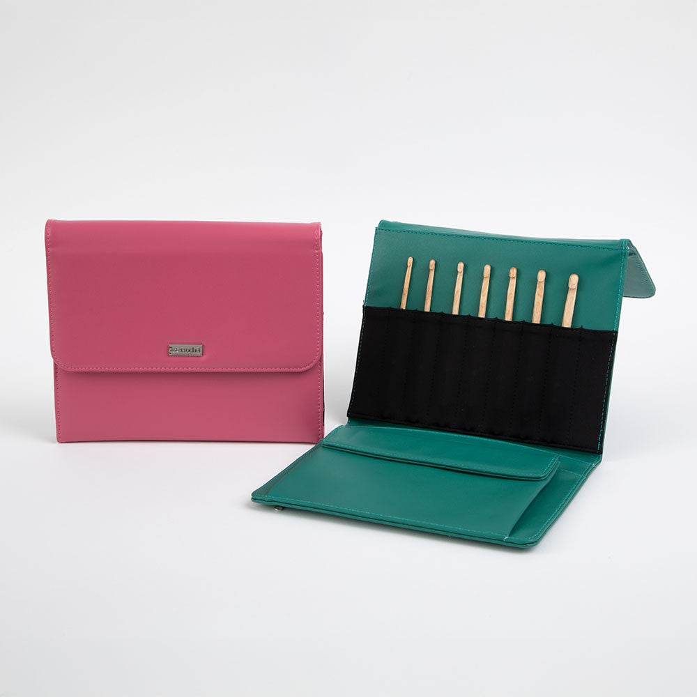 WeC Hook Clutch Dark Pink