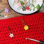 Flower Garden Stitch Marker Set of 10