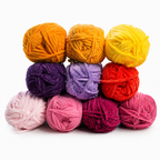 Cenilco Jelly Chunky Chenille Yarn – Warm Tones