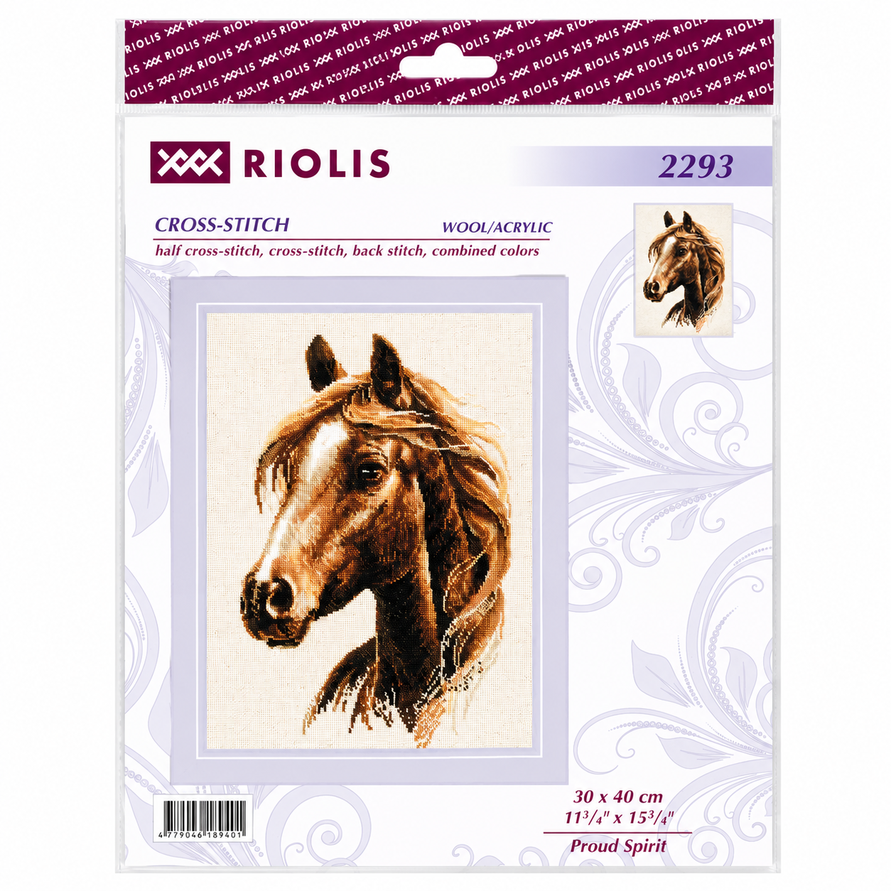 Proud Spirit Cross Stitch Kit