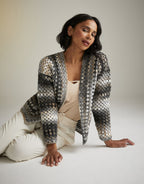 Moon & Stars Cardigan Pattern Leaflet