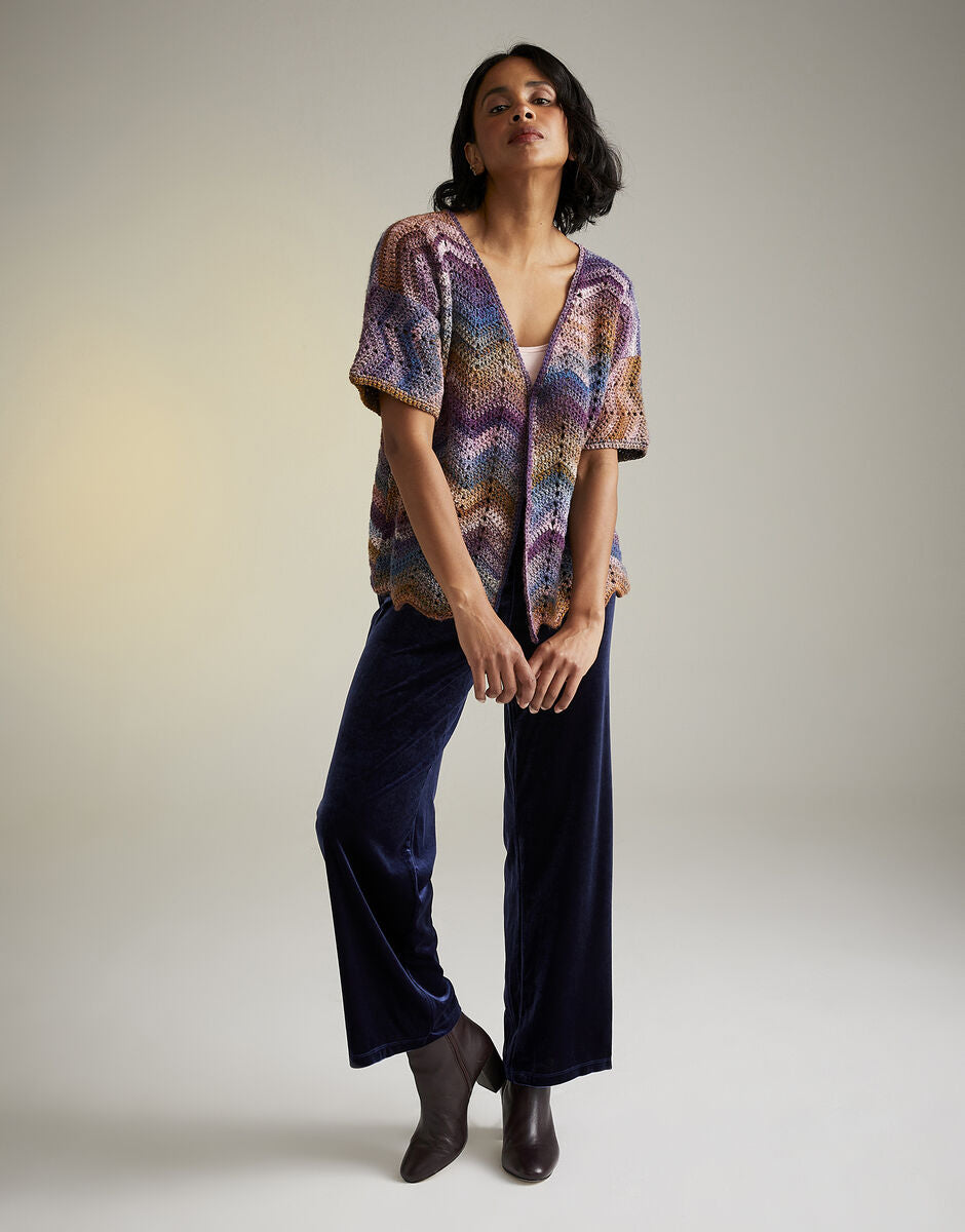 Moonlit Bloom Cardigan Pattern Leaflet