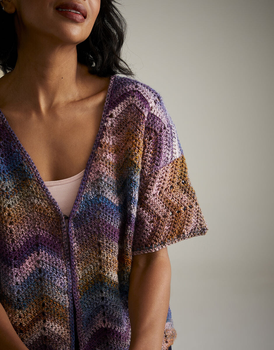 Moonlit Bloom Cardigan Pattern Leaflet