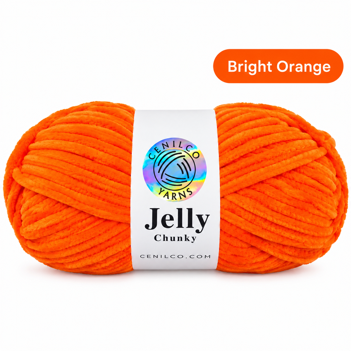 Cenilco Jelly Chunky Chenille Yarn – Warm Tones