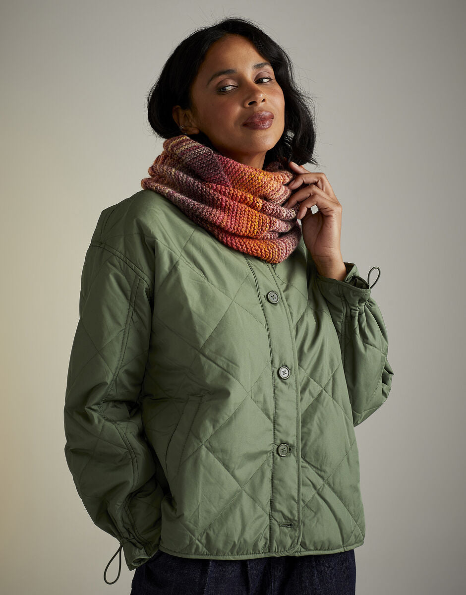 Sunset Stroll Snood Pattern Leaflet